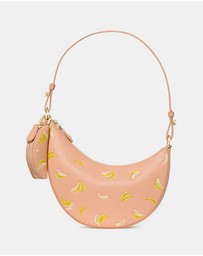 Kate Spade - Duo Banana Printed Leather Mini Shoulder Bag