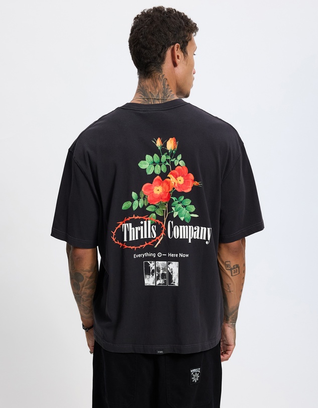 Thrills - Everything Here Now Box Fit Oversize Cropped Tee