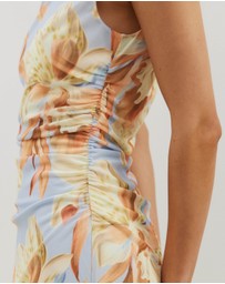 Atmos&Here - Priya Sleeveless Mesh Maxi Dress