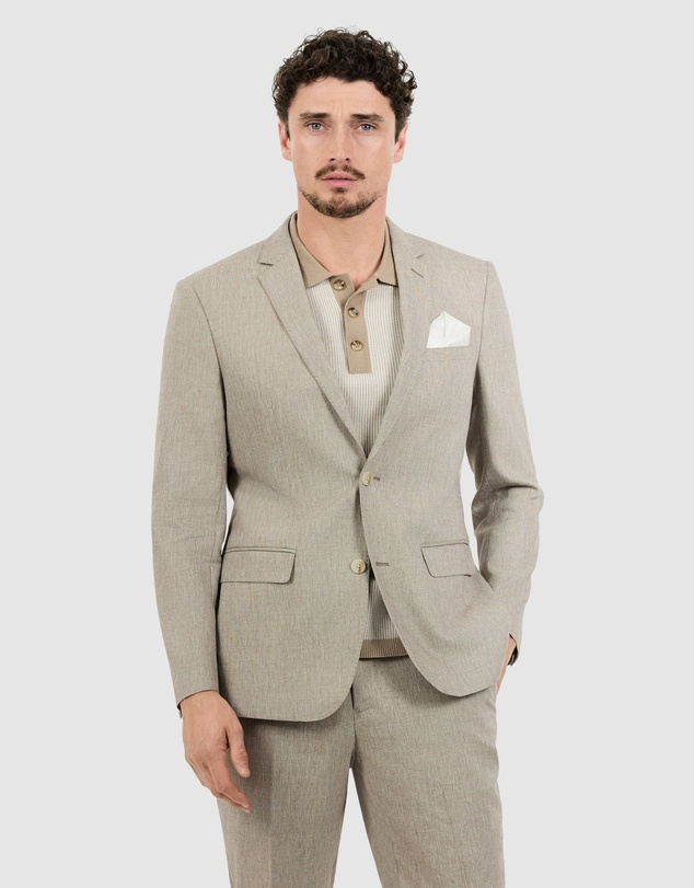 Tarocash - Cove Stretch Linen Blazer