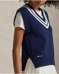 Polo Ralph Lauren - Cotton-Blend Cricket Sweater Vest