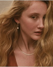Najo - Marchioness Yellow Gold Chain Necklace (45cm+ext)