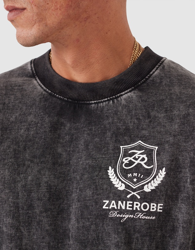 Zanerobe - Crest Flow Tee GD Ash Grey