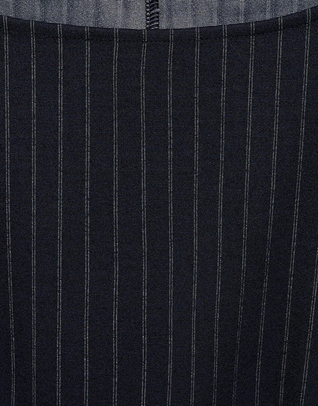 M.N.G - Boat-Neck Pinstripe Dress