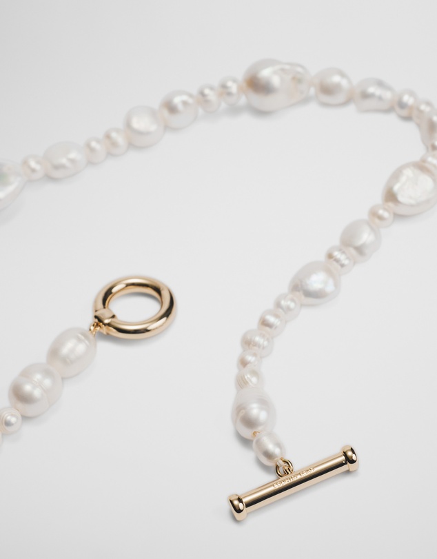 Country Road - Lila Freshwater Pearl Necklace