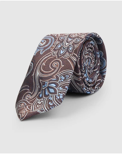 yd. - Kea Paisley 6.5Cm Tie