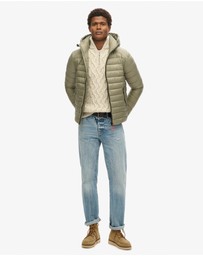 Superdry - Hooded Fuji Sport Padded Slim Fit Jacket