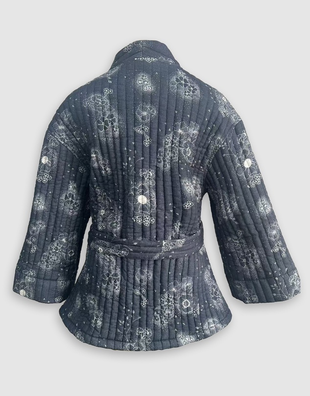 Banabae - Quilted House Coat - Luminescent Floral