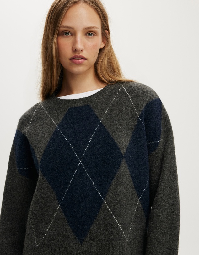 Cotton On - Luxe Crew Neck Sweater