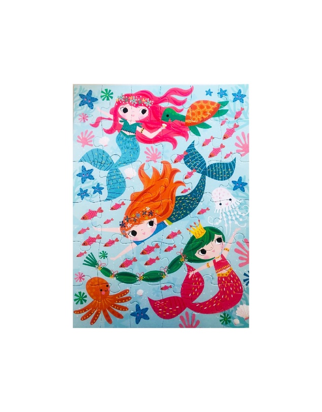 Jimmy Jack - Giant Puzzle Happy Mermaids