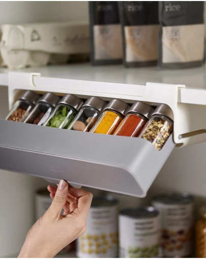 Joseph Joseph - CupboardStore™ Under-shelf Spice Rack (Grey)