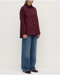 Assembly Label - Marigold Poplin Long Sleeve Shirt