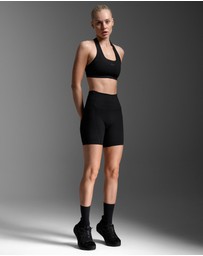 2XU - Form Stash Hi-Rise Compression 4 Inch Shorts