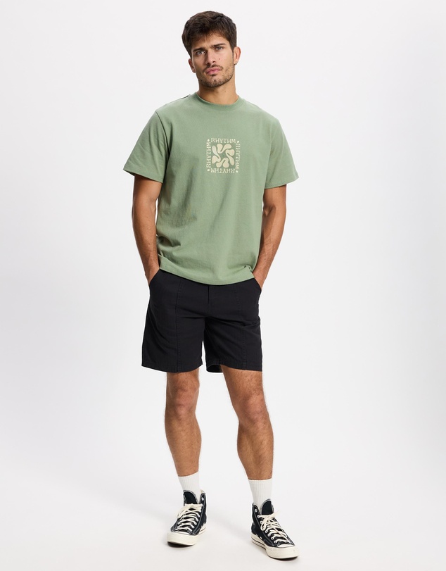 Rhythm - Haight Herringbone Shorts