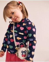 Huxbaby - Multi Hearts Rib Skivvy - Babies-Kids