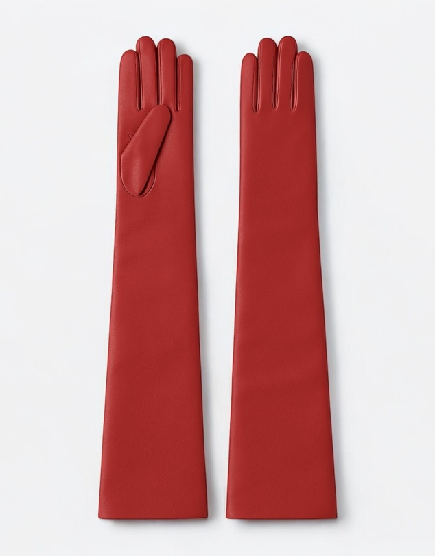 High Heel Jungle - Florence Lambskin Leather Opera Length Gloves