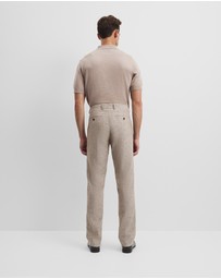 Country Road - Regular Fit Linen Cotton Tailored Pant