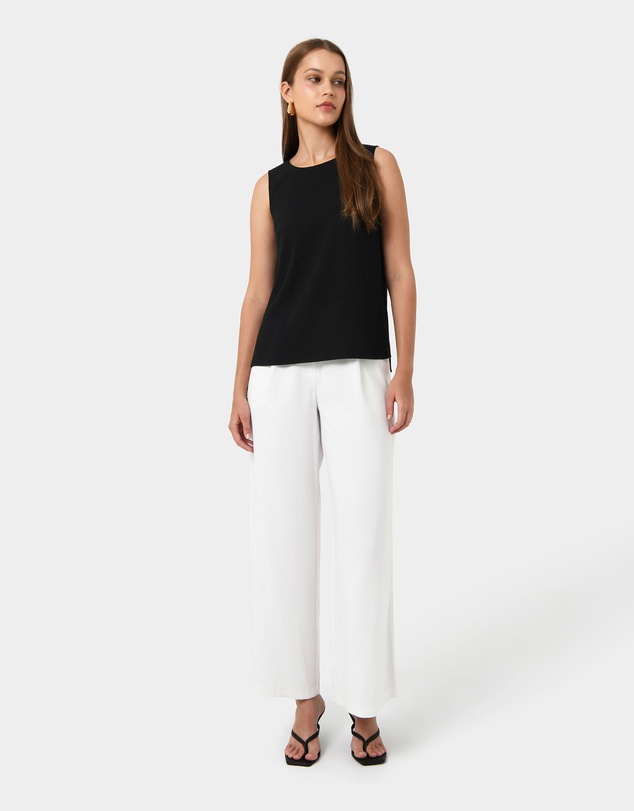 Forcast - Tess Round Neck Top