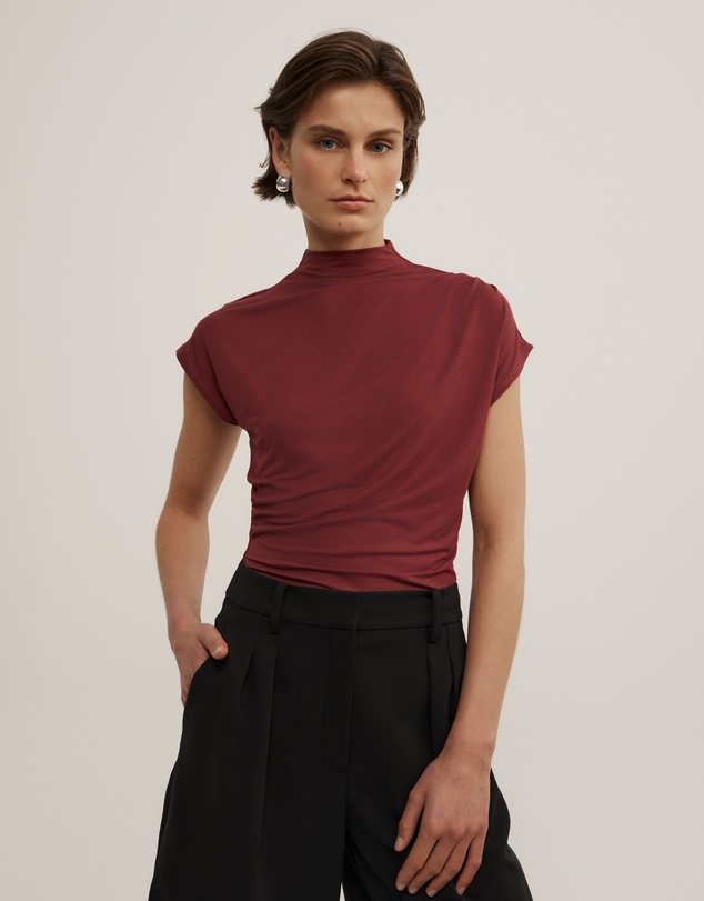 Witchery - Draped High Neck Top