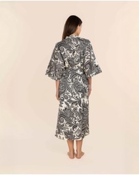 Gingerlilly - Annie Cotton Sateen Robe