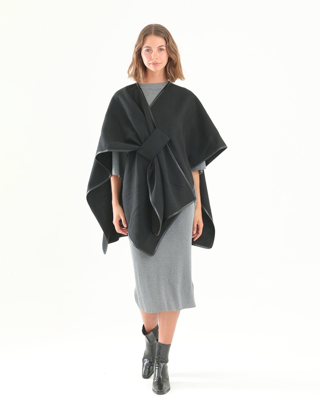 Morgan & Taylor - Jane Bias-Edged Poncho