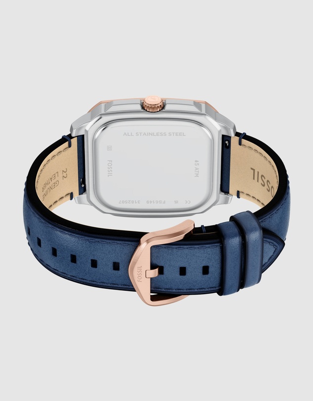Fossil - Crosby Blue Analogue Watch