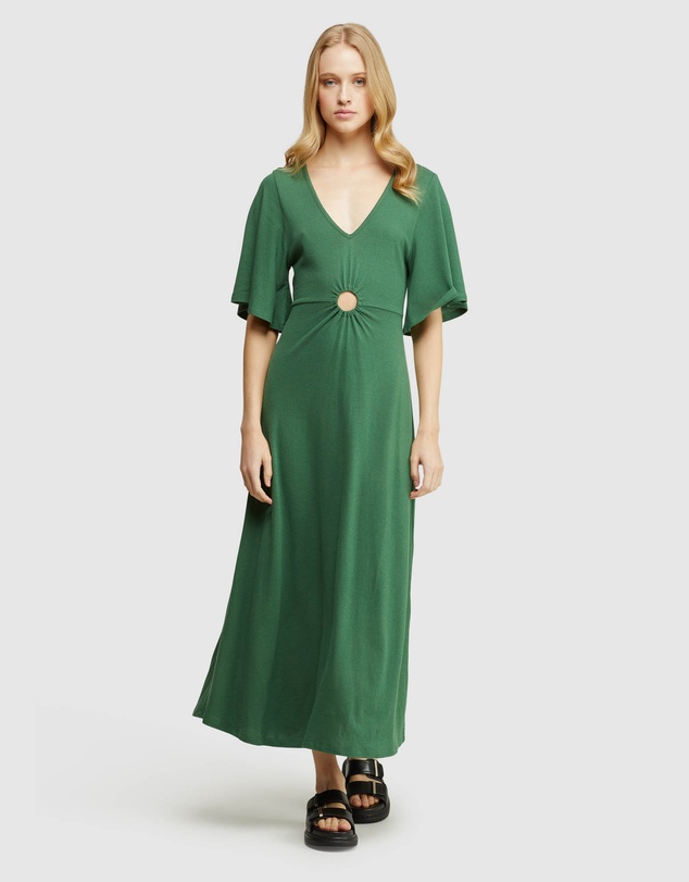 Florence Keyhole Knit Maxi Dress by Oxford Online | THE ICONIC | Australia