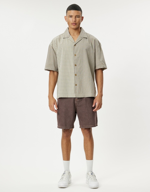 Rhythm - Cross Check Relaxed SS Shirt