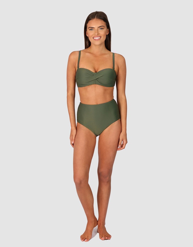 Baku Swimwear - Rococco D/DD Cup Bandeau Bikini Bra Top