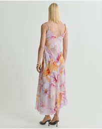 M.N.G - Paula Floral Ruffled Dress