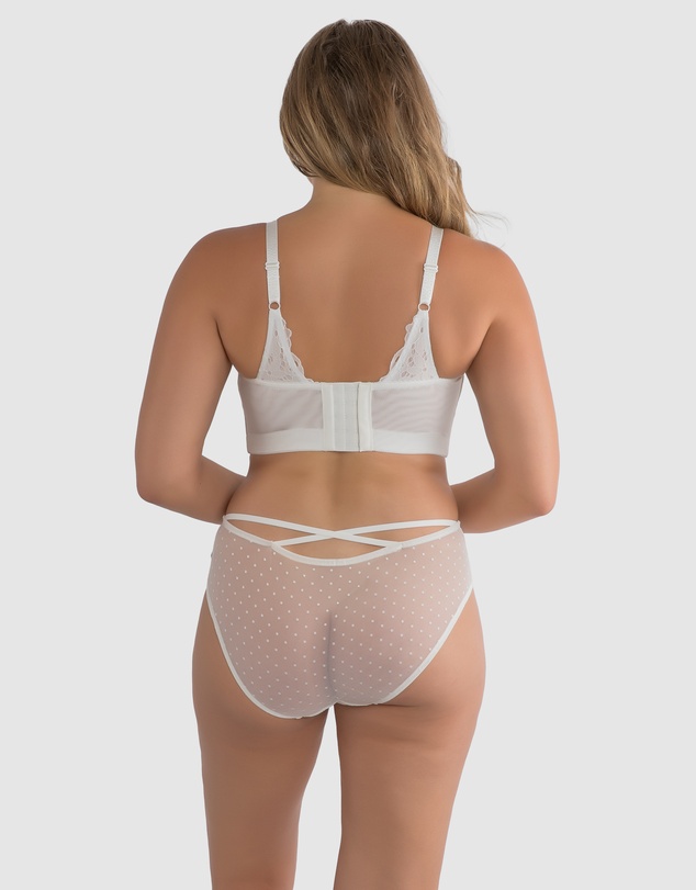 Parfait - Mia Daisy Wirefree Padded Longline Lace Bralette