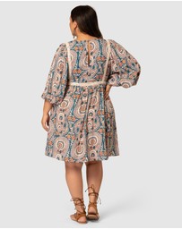 The Poetic Gypsy - Sea Breeze Mini Dress