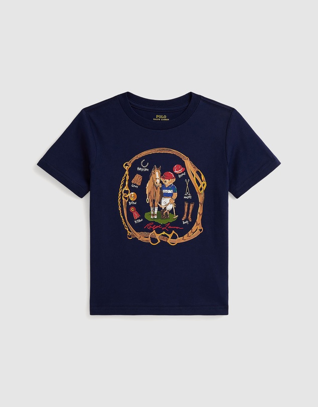 Polo Ralph Lauren - Polo Bear Cotton Jersey Tee - Kids