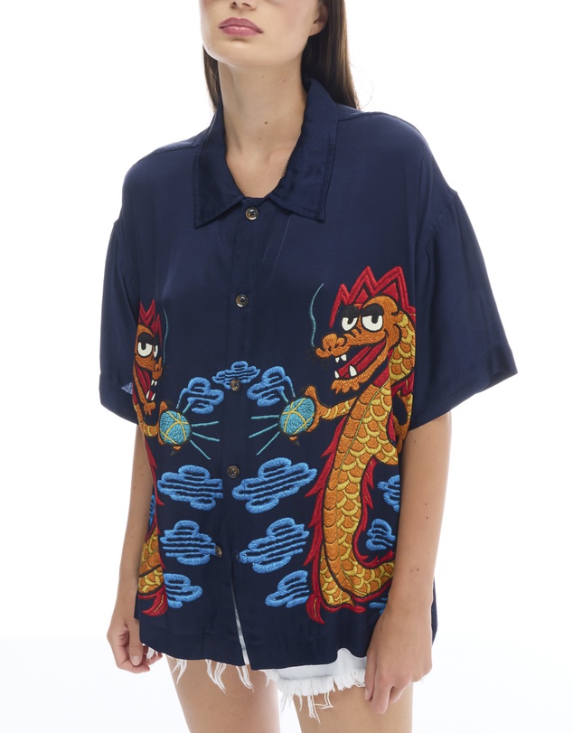 THE TALES - Lucky Dragon oversized Shirt