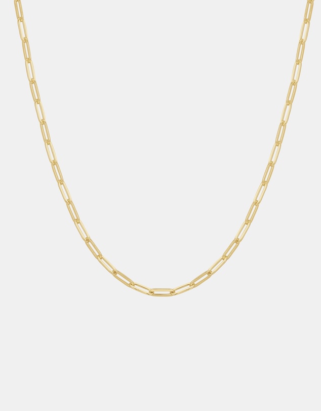 Ania Haie - Ania Haie Gold Paper Clip Chain Necklace