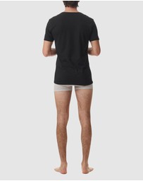 adidas Sportswear - 2 Pack Active Flex Cotton V-Crew Neck T-Shirt