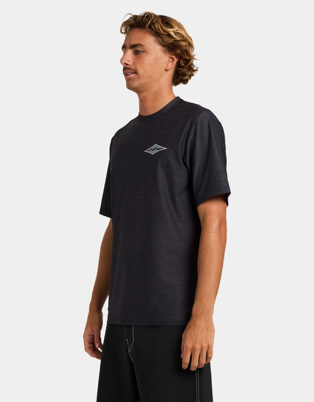 Billabong - Mens Diamond Shoreline Loose Fit Short Sleeve Rashguard