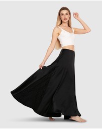 Belle & Bloom - California Dreamin' Maxi Skirt - Black