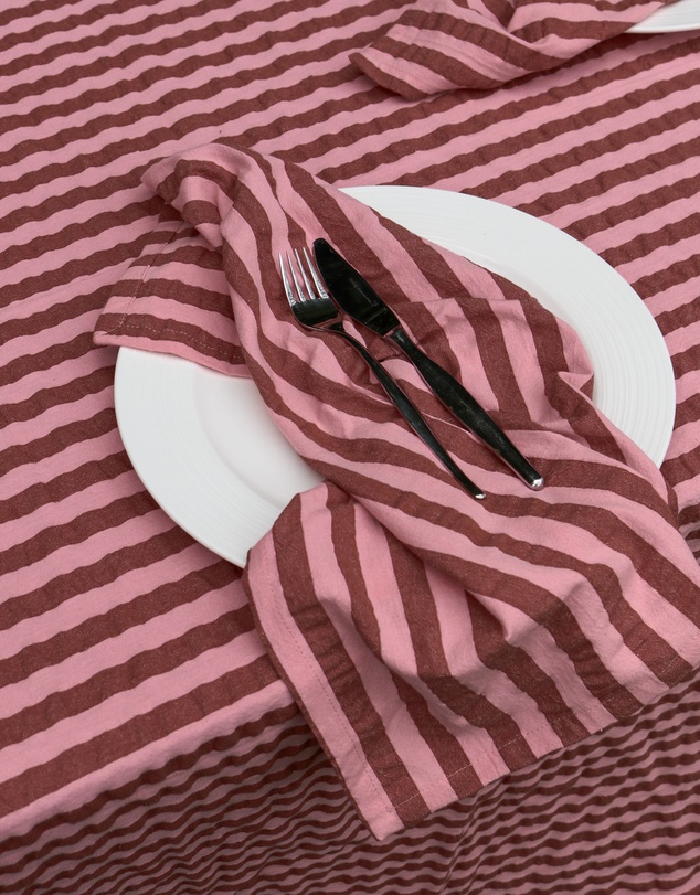 Mosey Me - Sundae Seersucker Napkin Set