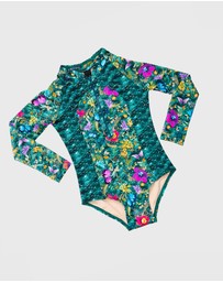 Aqua Blu Kids - Elm Long Sleeve One Piece - Kids