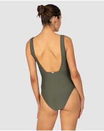 Baku Swimwear - Rococco Longline One Piece Swimsuit