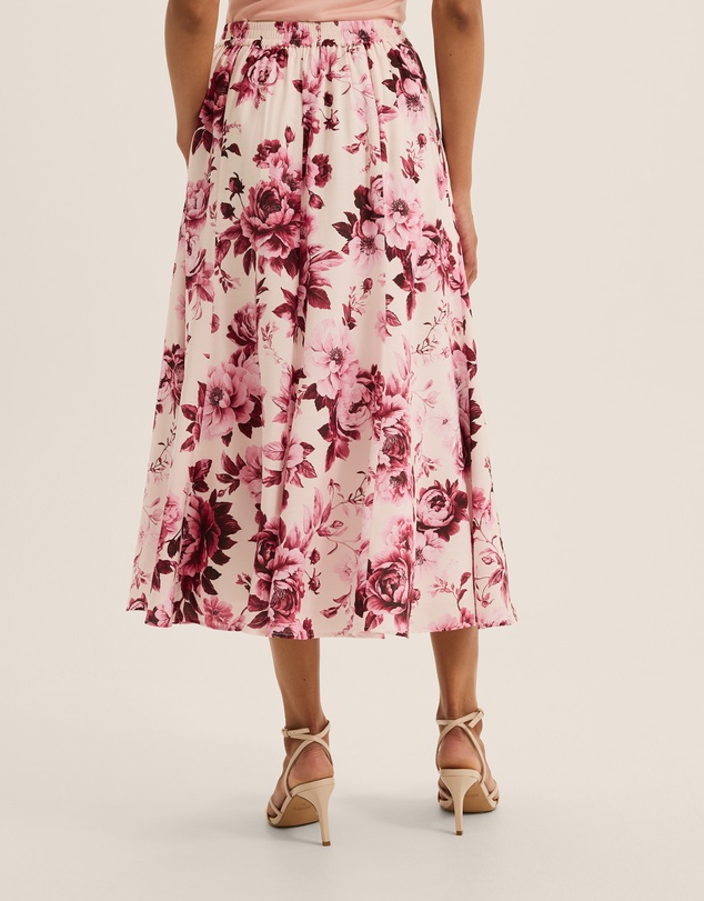 Review - Edie Floral Midi Skirt