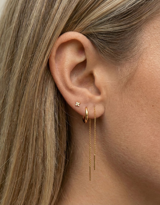 HOUSE OF SLANI - Miu Thread Earrings