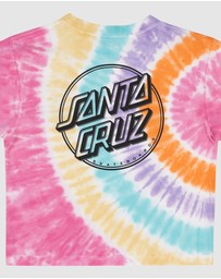 Santa Cruz - Contra Dot Mono Tee - Teens
