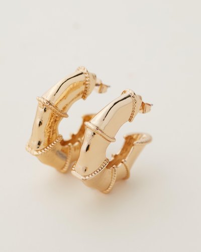Rita Bamboo Hoops