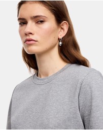 ARKET - Silver-Plated Pendant Earrings