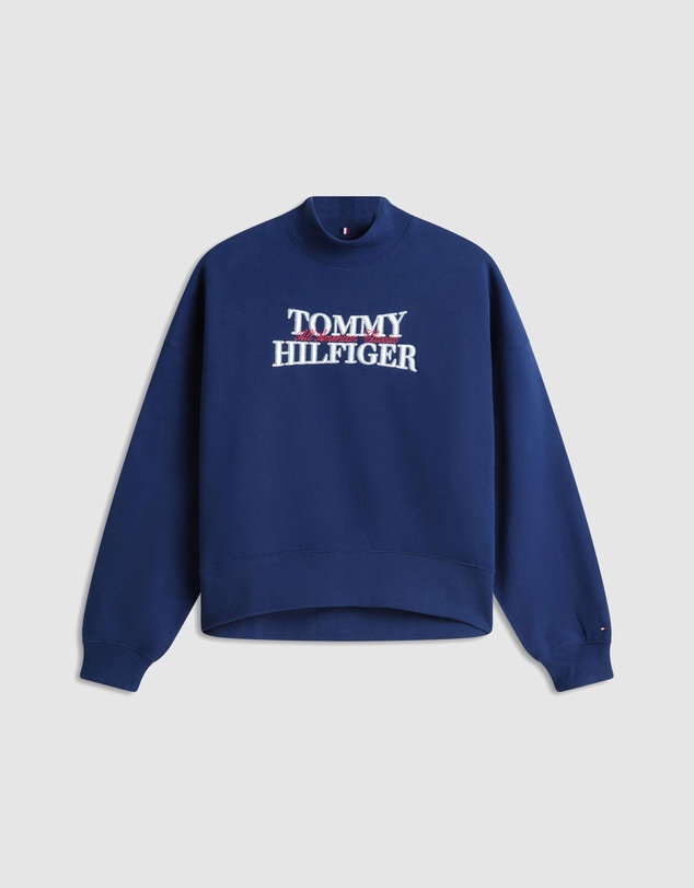 Tommy Hilfiger - High Neck Fleece Sweatshirt