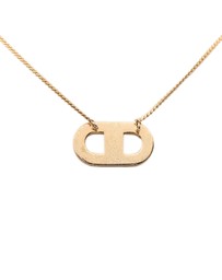 Pre-Loved by Azura Reborn - Pre-Loved Gold Plated CD Logo Pendant Necklace