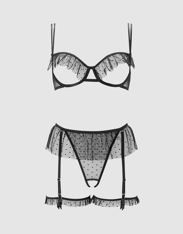 Ann Summers - All Mine Crotchless Set