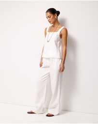 AERE - Allegra Linen Pants